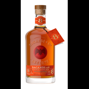 Bacardi Reserva Ocho Años Rum Sevillian Orange Cask Finish
