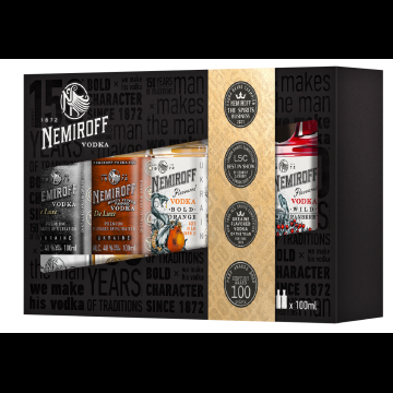 Nemiroff Vodka Deluxe Geschenkset 5x10cl